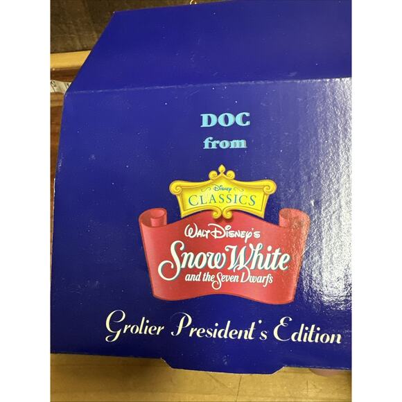 Grolier President's Edition - Disney's Doc Dwarf Christmas Ornament In Box - Picture 4 of 4